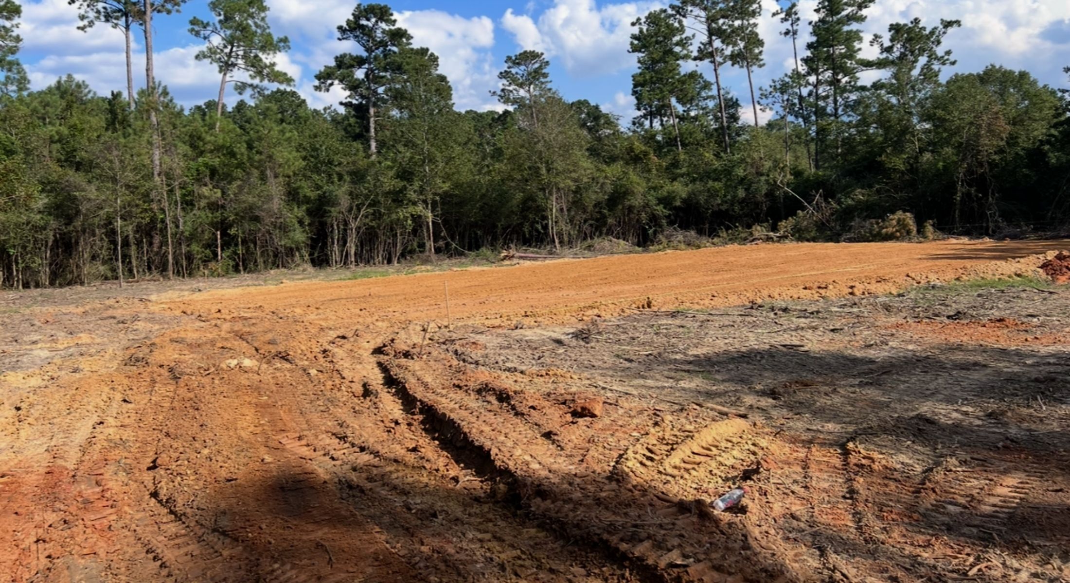 house pad ready to build on